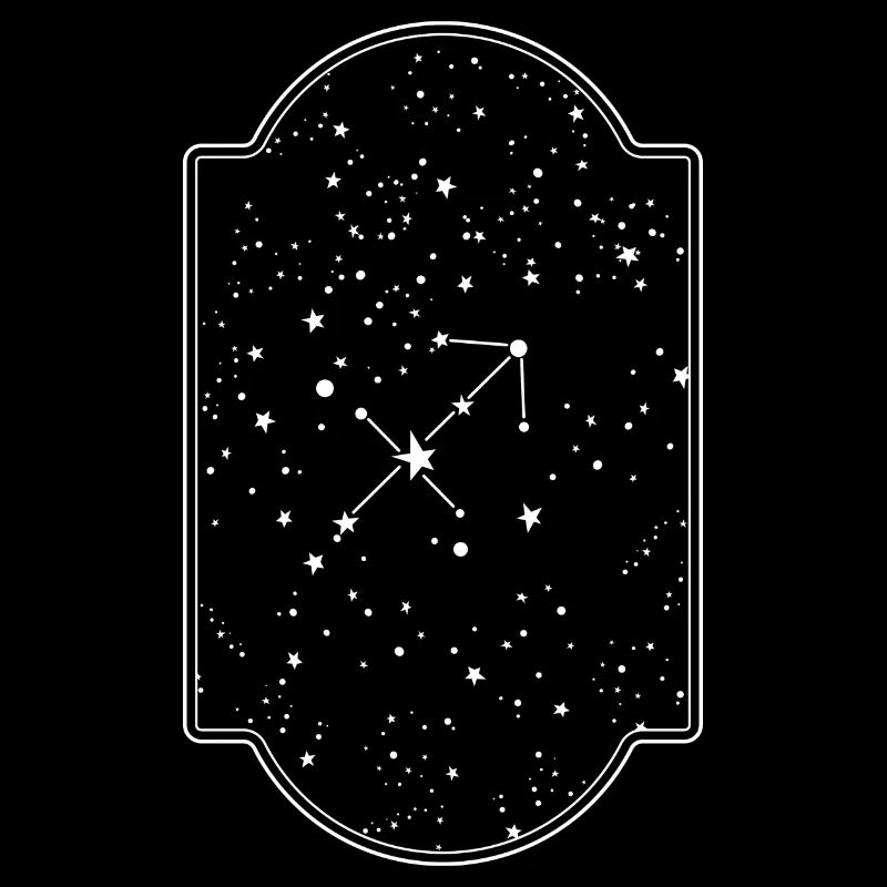 Zodiac Sagittarius ciel étoilé