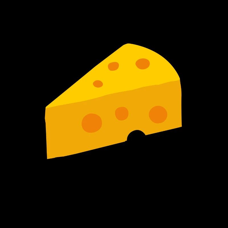 Mädchen isst gerne Käse Lustiges Sprichwort Essen