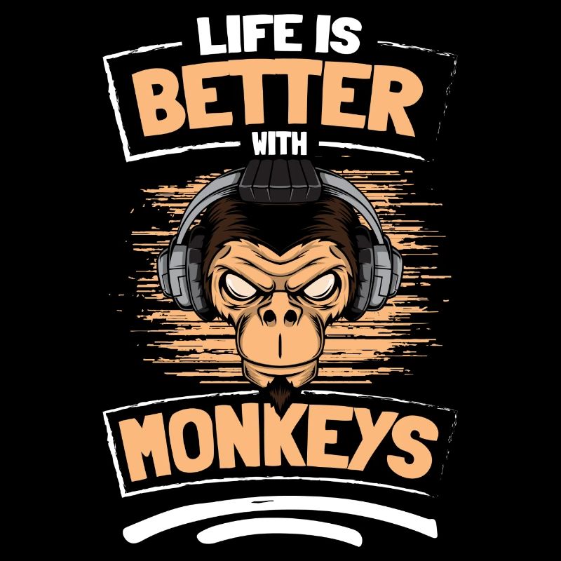 Singes drôles d’enfants