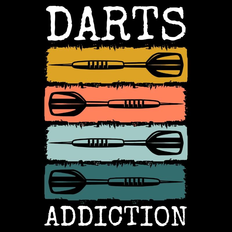 Compétition sportive de fléchettes