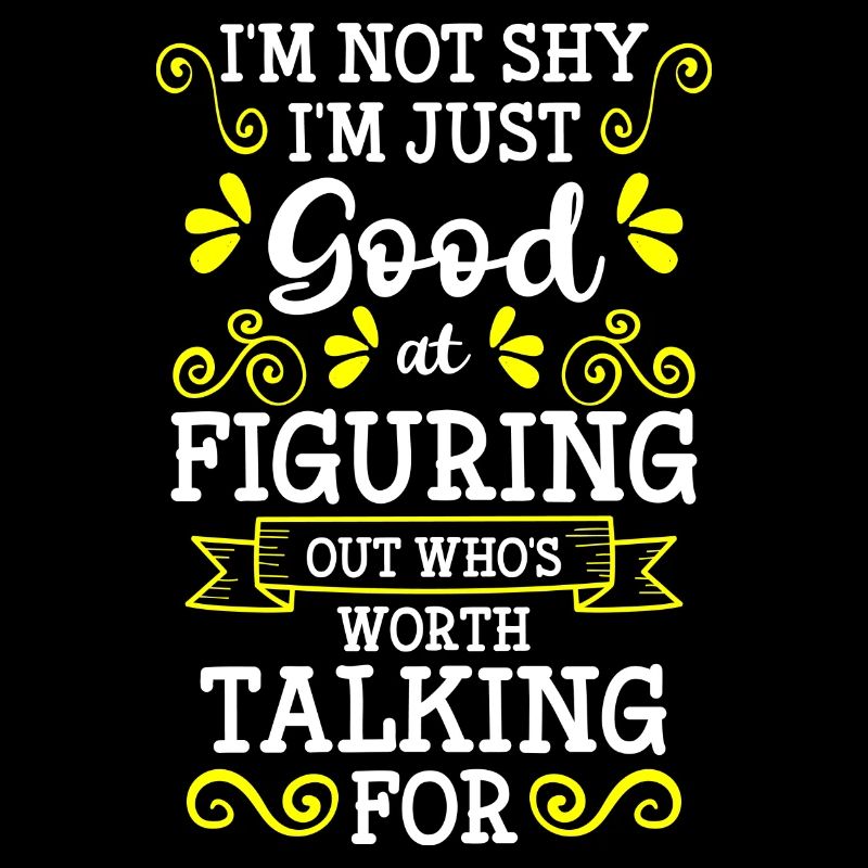 Shy, misanthrope, antisocial