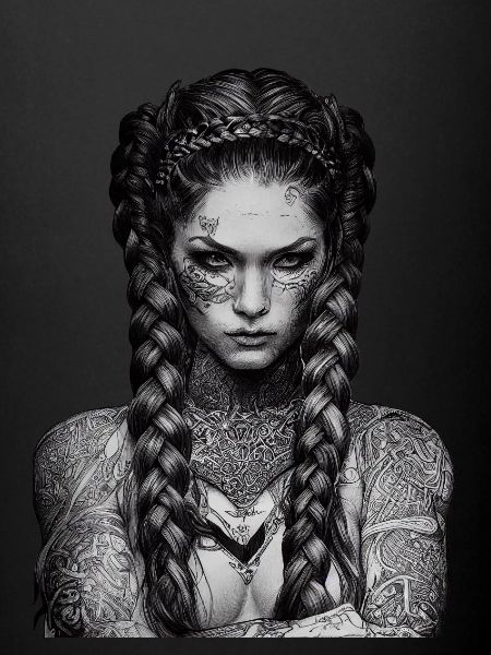Viking tatoué 2
