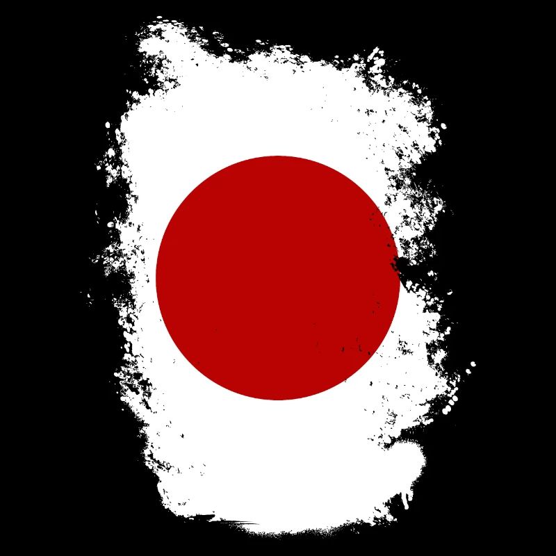 Drapeau du Japon utilisé Look Nihon drapeau japonais