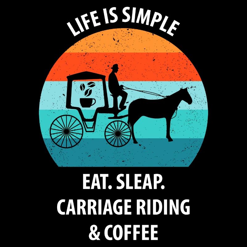 Cocher Calèche Calèche Café