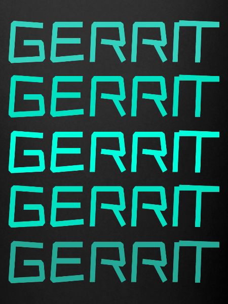Cadeau pour Gerrit