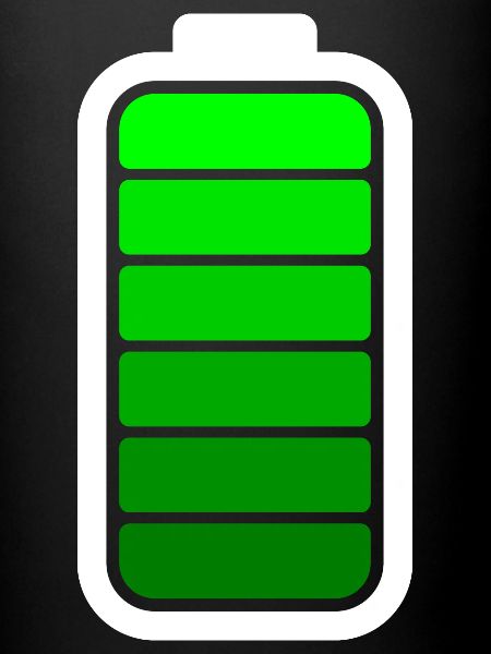 FULL BATTERY - White
