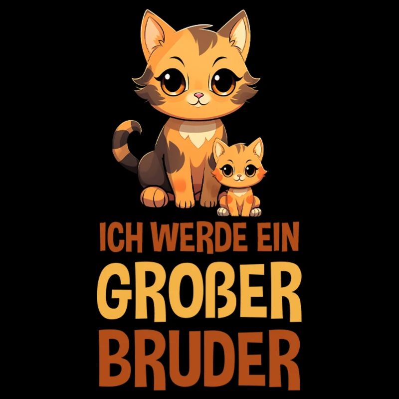 Ich Werde Ein Großer Bruder Katzen Baby