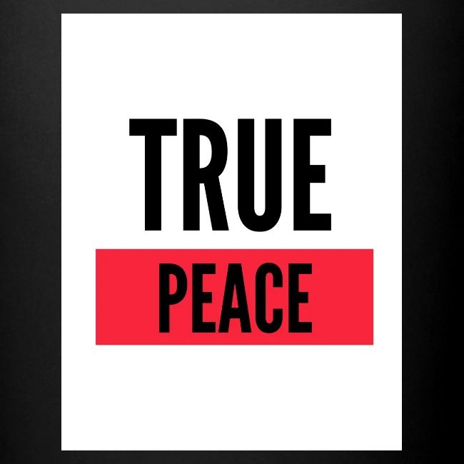 Logo White True Peace