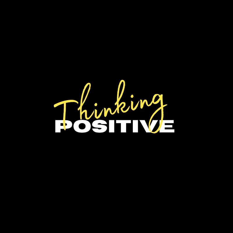 Thinking Positive (Positivity Print)