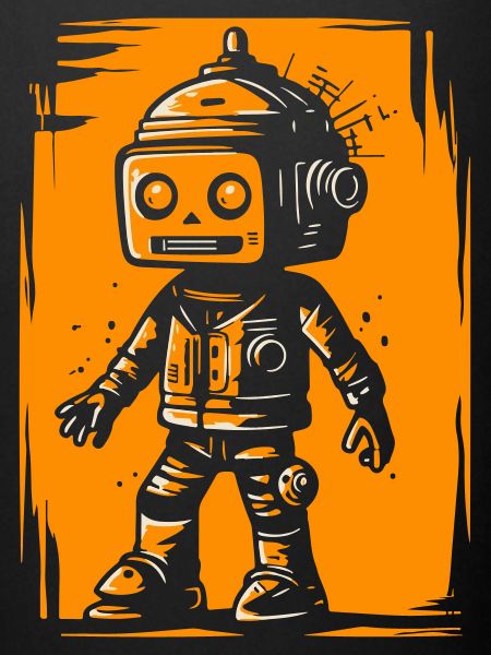 Robot rétro