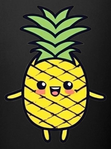 Ananas heureux
