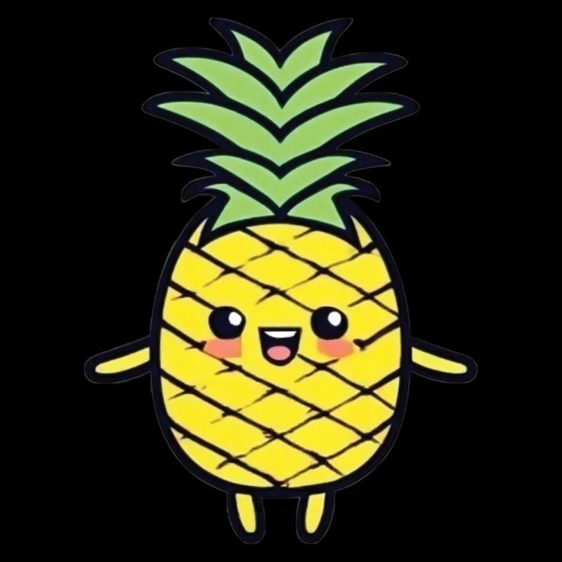 Ananas heureux