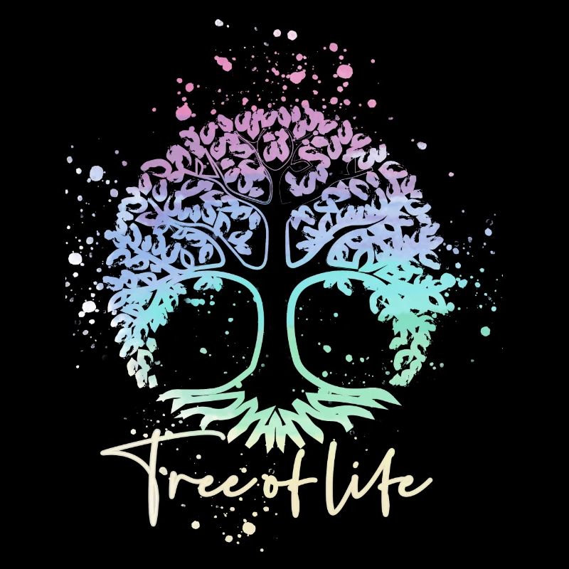 ,arbre de vie,arbre,arbre de vie,pastel
