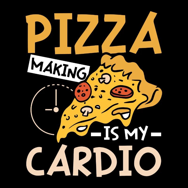 Pizza making is my cardio