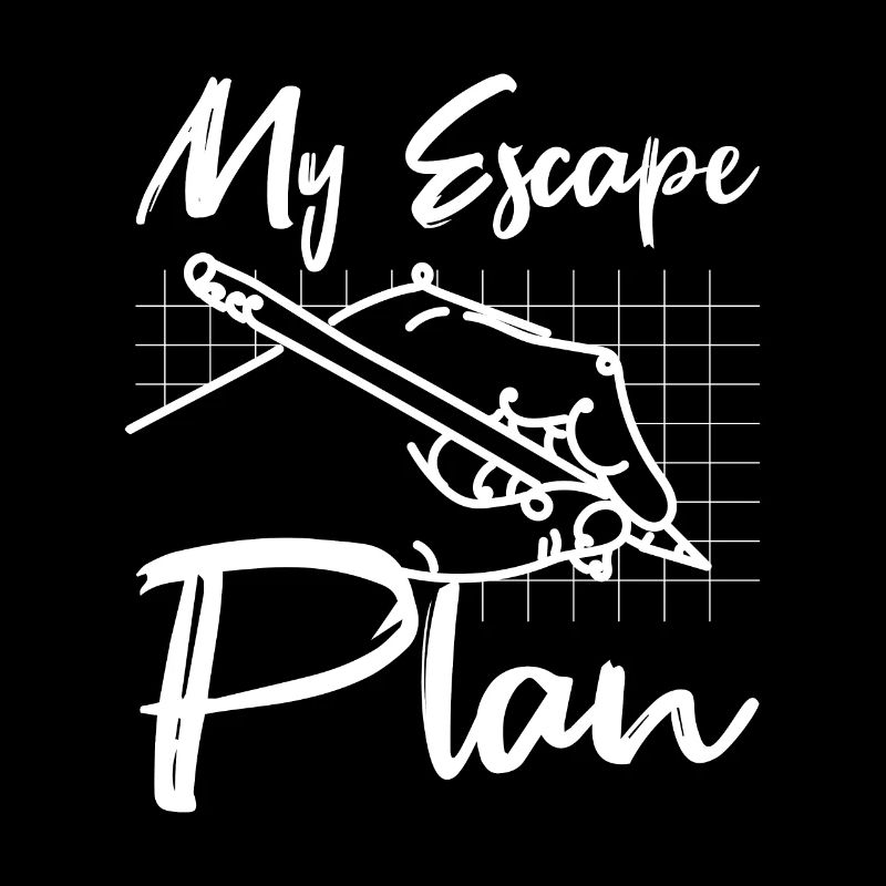 My escape plan drawing