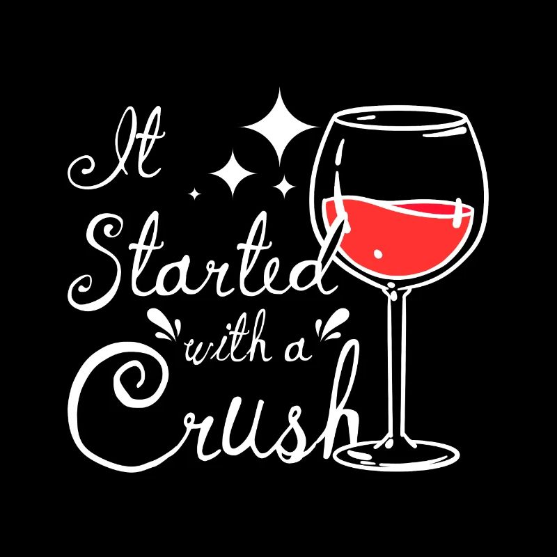 It starts with a crush wine making