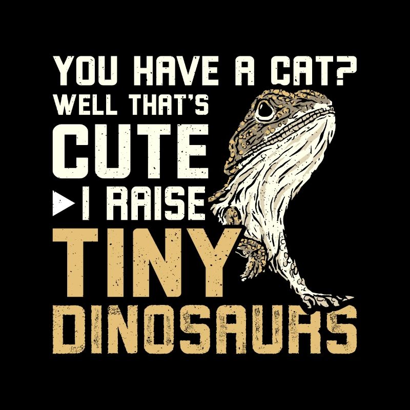 Tu as un chat, j’ai un dragon barbu