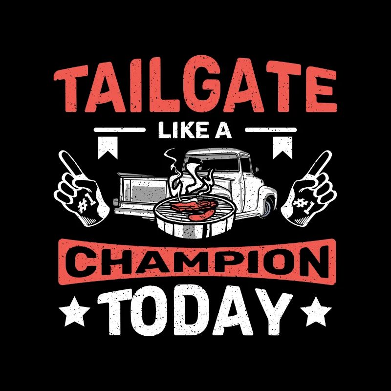 Tailgating like a champion today