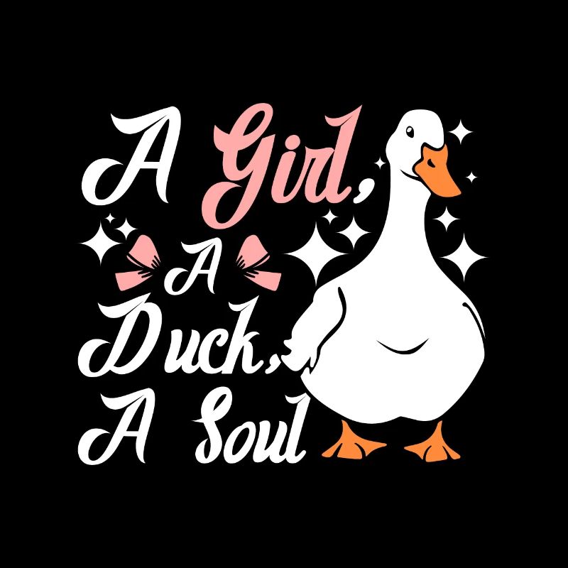 Une fille, un canard, une âme