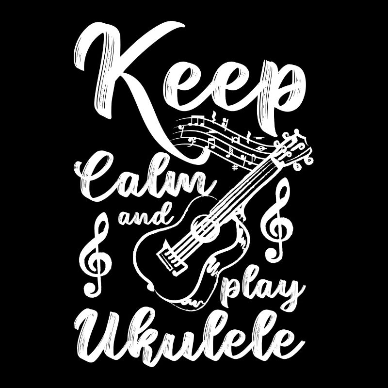 Keep calm and play ukulele