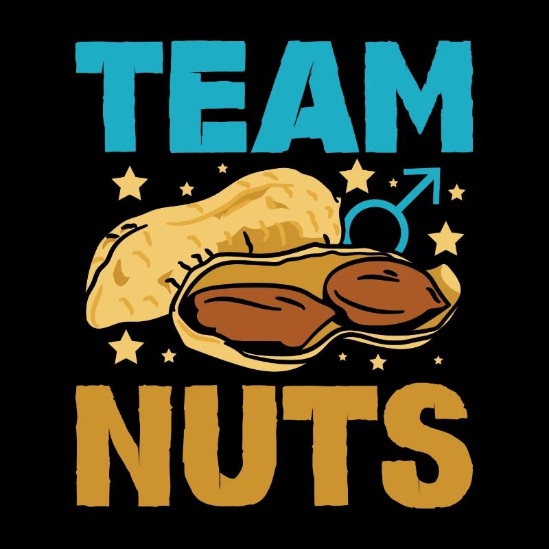 Gender Reveal Team garçon nuts