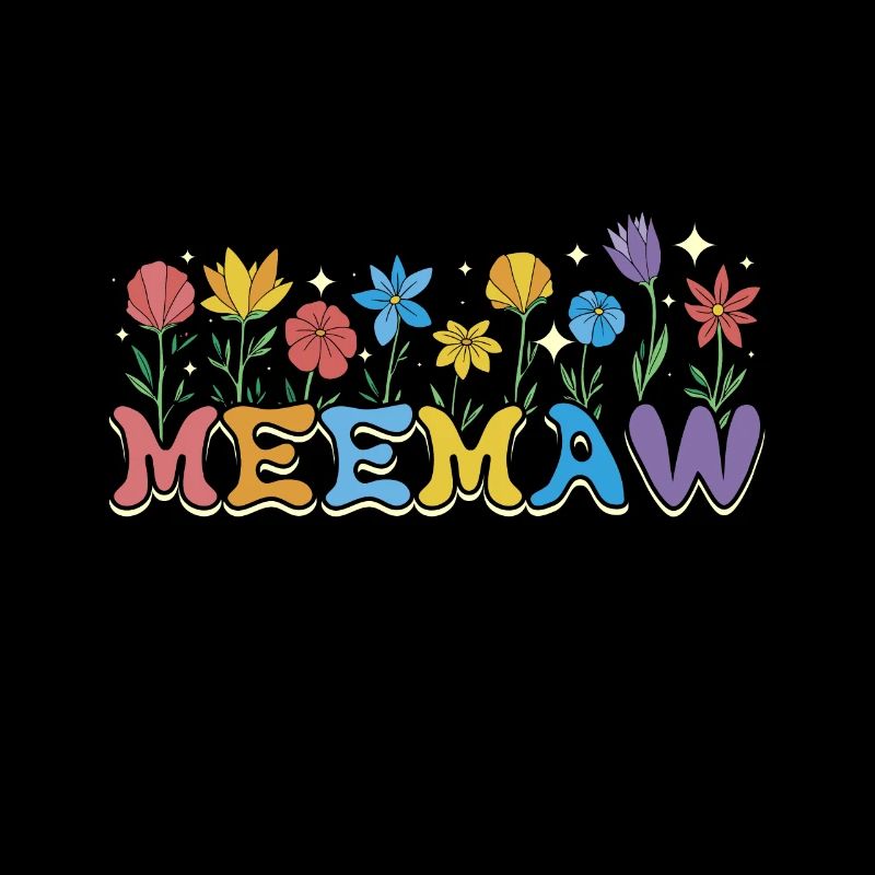 Fleurs Groovy Meemaw