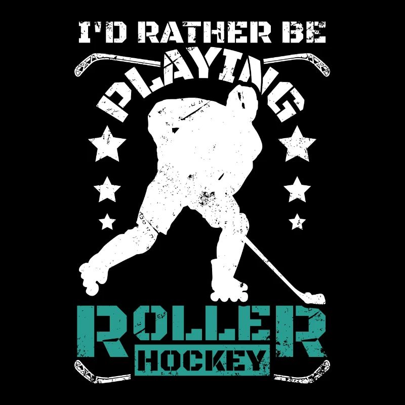 Je préfère jouer au roller hockey