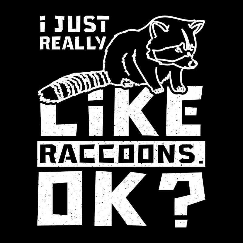 I just really like raccoons. OK?