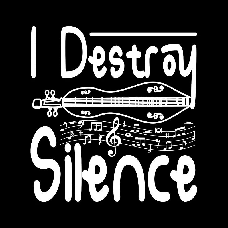 I destroy silence play Dulcimer