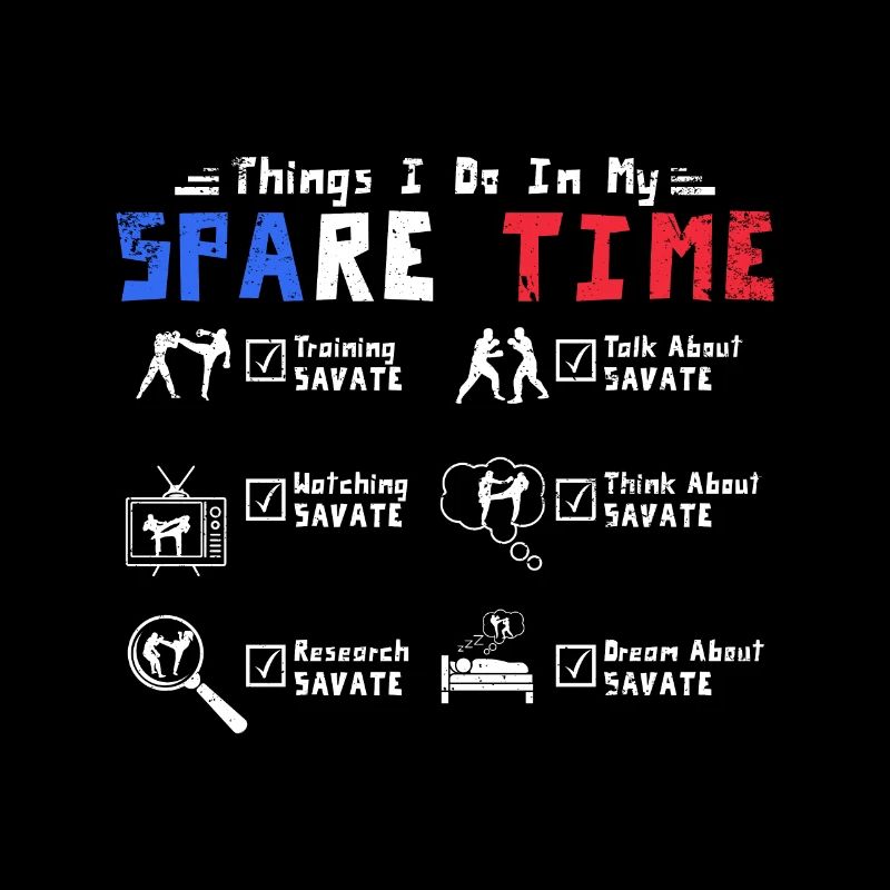 Things I do in my spare time training Savate