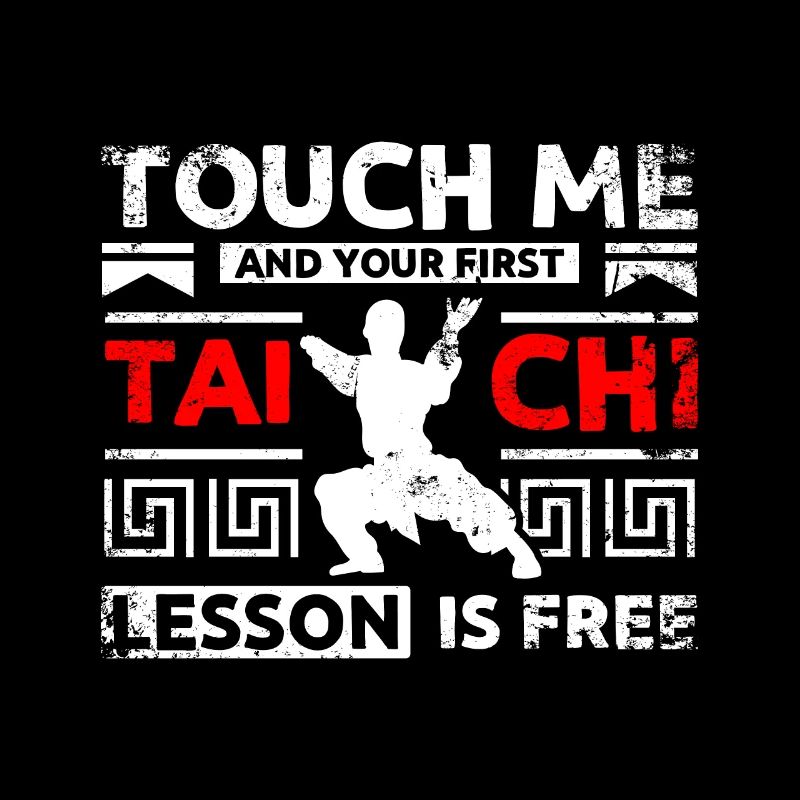 Touch me and your first tai chi lesson is free