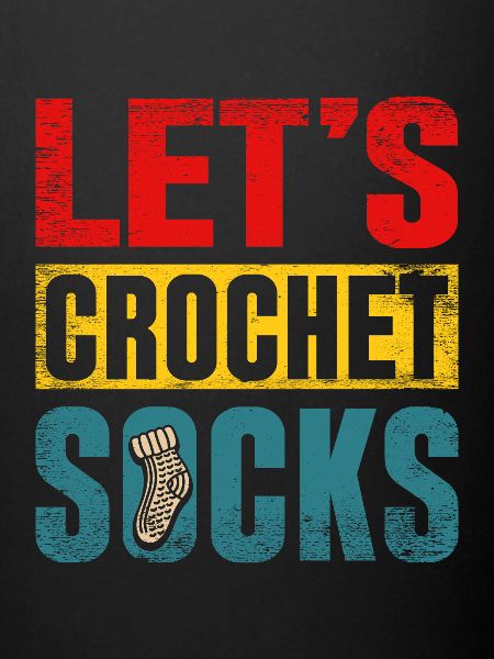 Let's crochet socks
