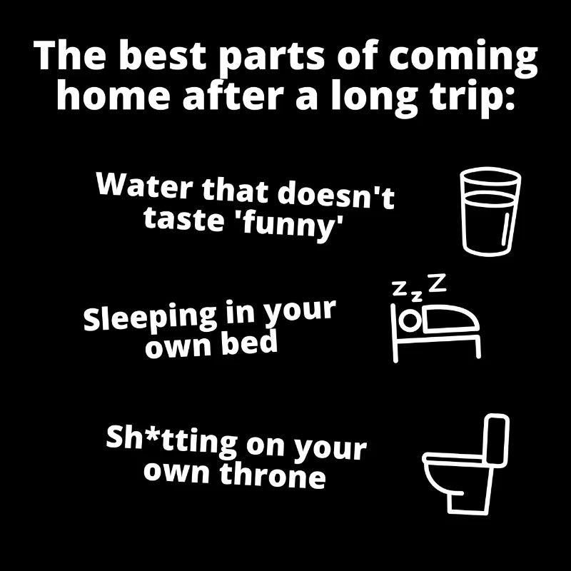 Returning Home after a long trip