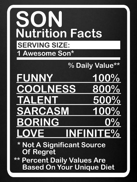 Son Nutritional Values