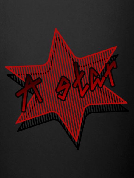 a red star