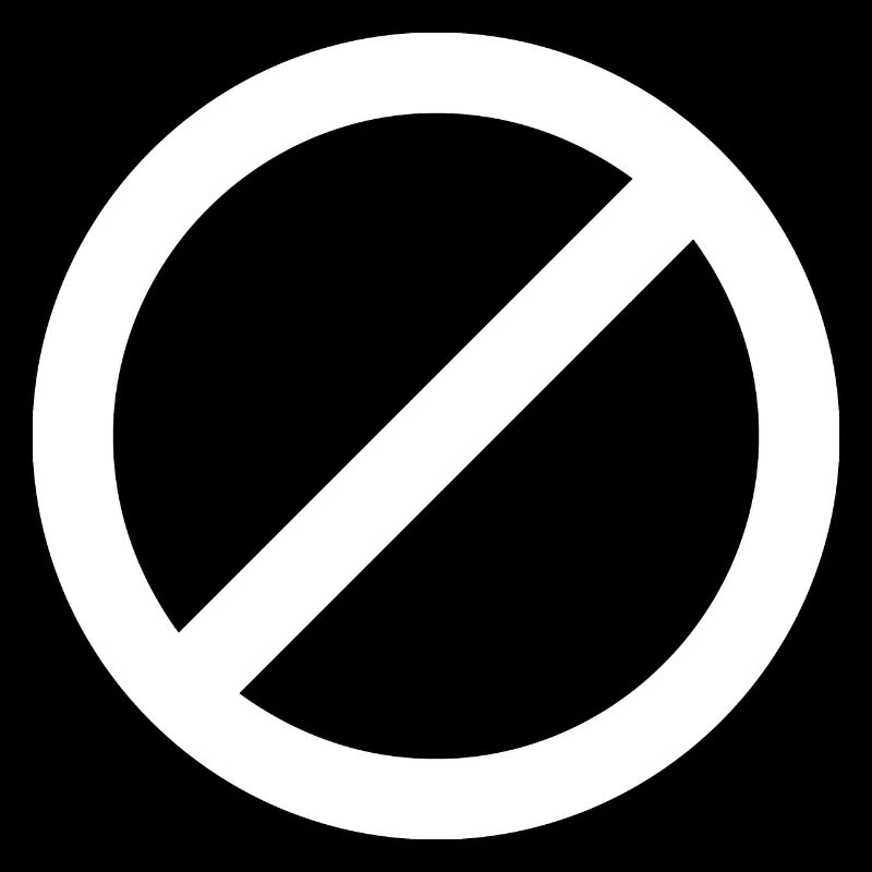 Stop | Symbol | White | gift idea