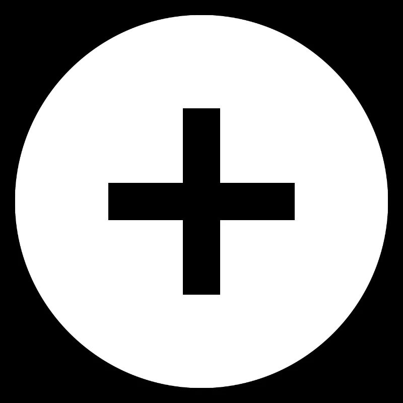 Plus | Symbol | Weiß | Geschenkidee