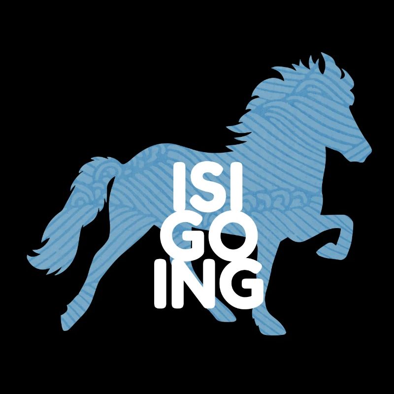 Islandpferd Reiten Isländer easy Going Spruch