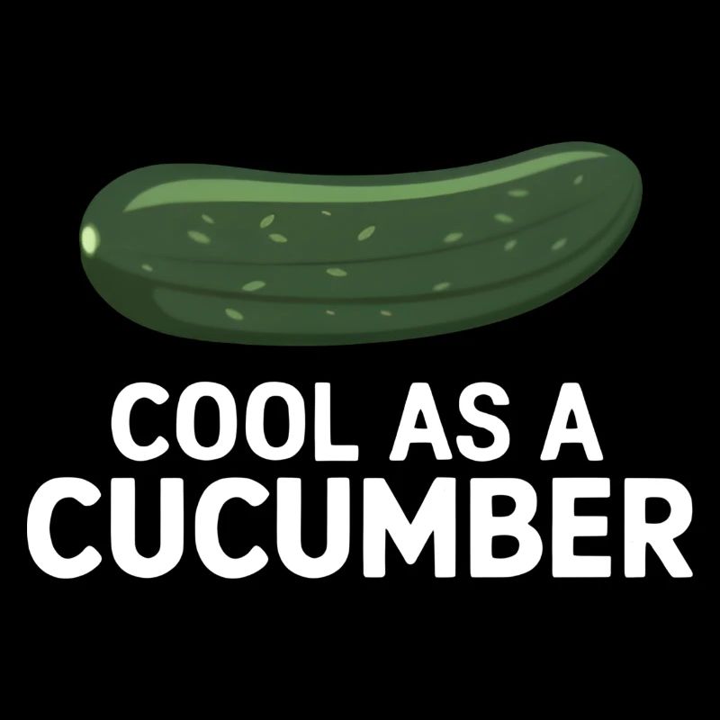 Cool as a cucumber