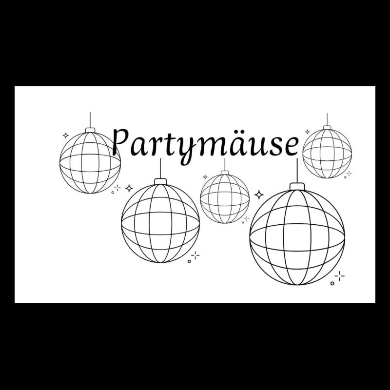 Souris fêtardes