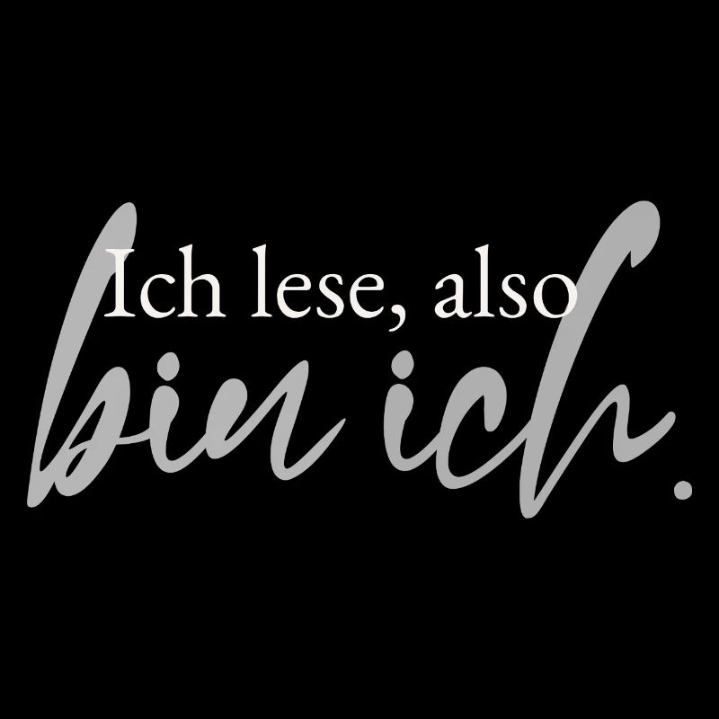 Ich lese also bin ich (hell)