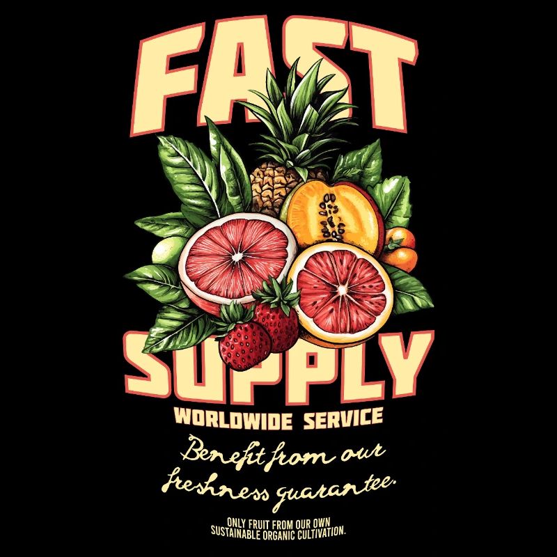 Approvisionnement rapide dans le monde entier Fruits et plus encore...