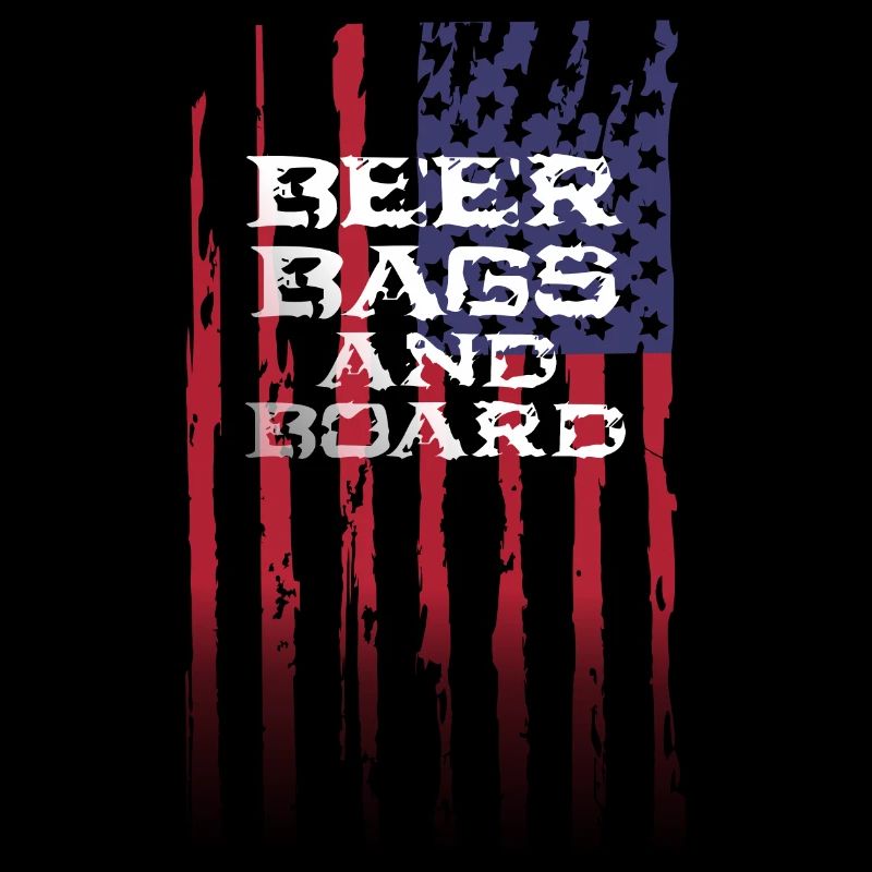 Bier Säcke und Cornhole Platte