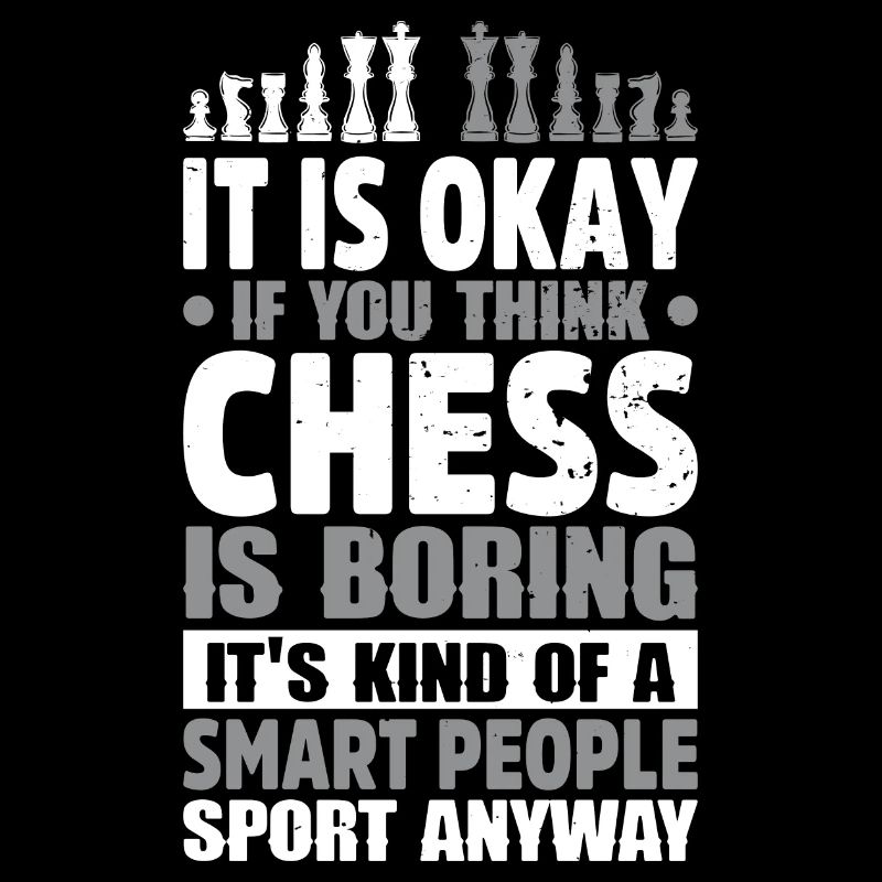 Chess gift idea for chess players Checkmate