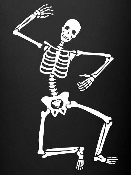 Skeleton Dancing Halloween