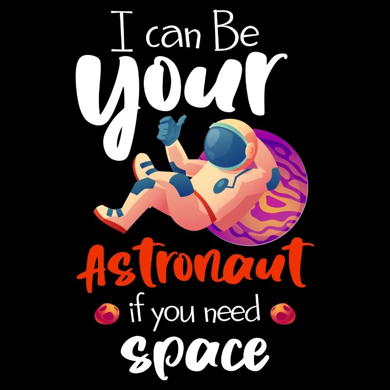 Weltall Logo Stern Spaceman