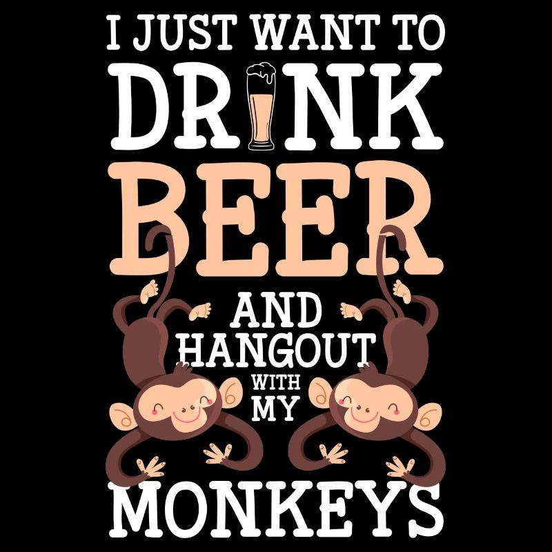 Singe Chimpanzé Coloré Silly