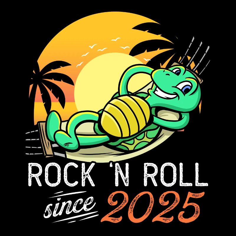Turtle Rock N Roll Since 2025 Birthday