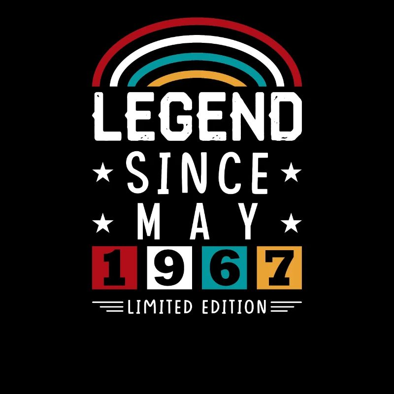 1967 Legend Since Birthday Gift May