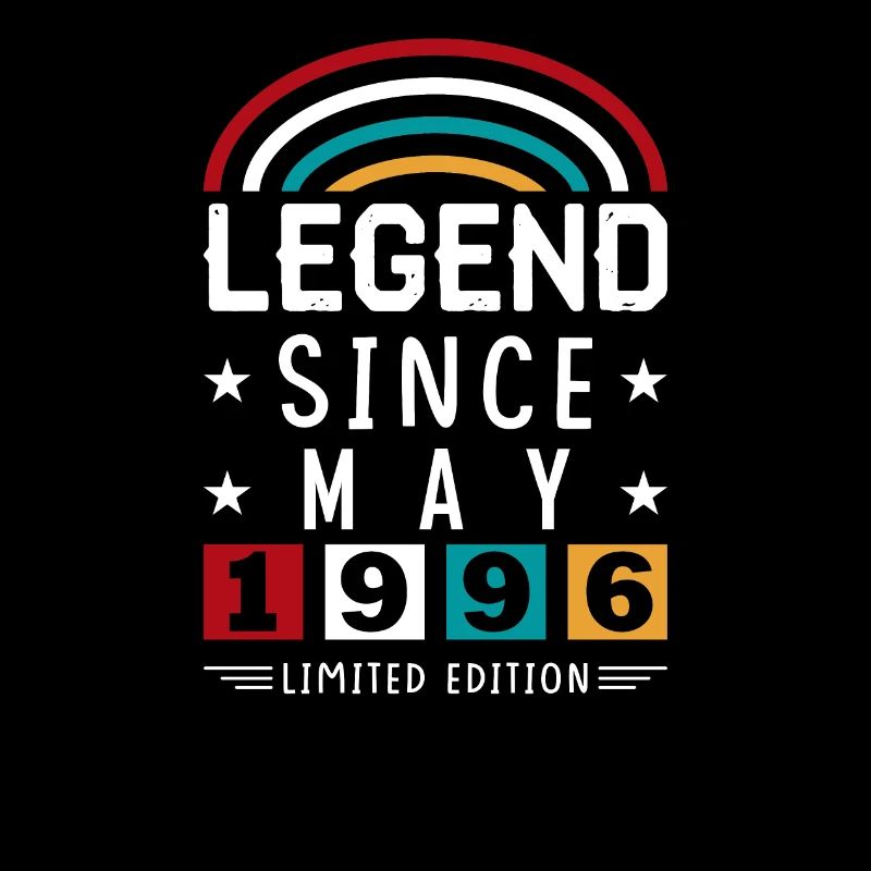 1996 Legend Since Geburtstag Geschenk Mai